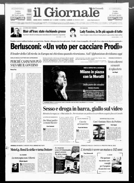 Il giornale del lunedi